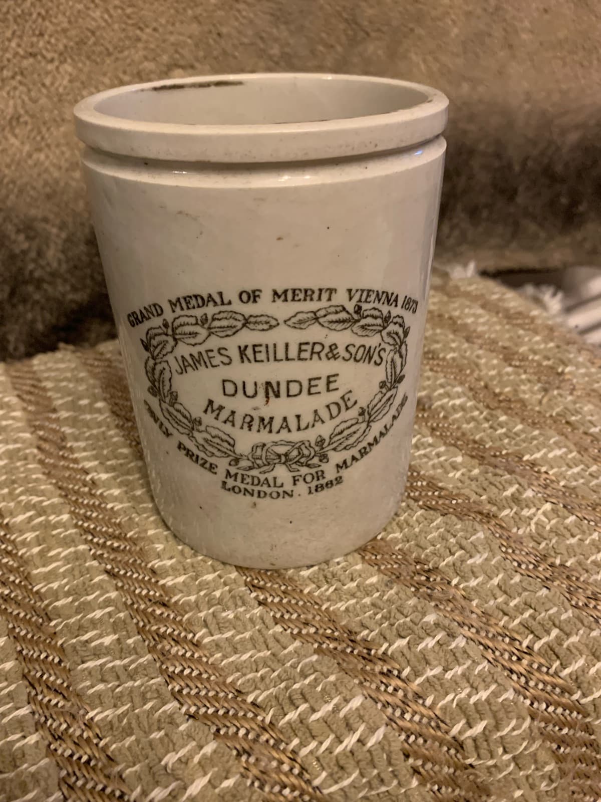 James Keiller & Son's Dundee Marmalade Crock