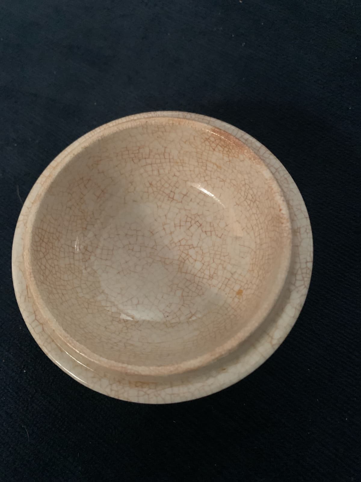 Vintage Anchovy Paste Pot - Crosse & Blackwell, Soho Square London