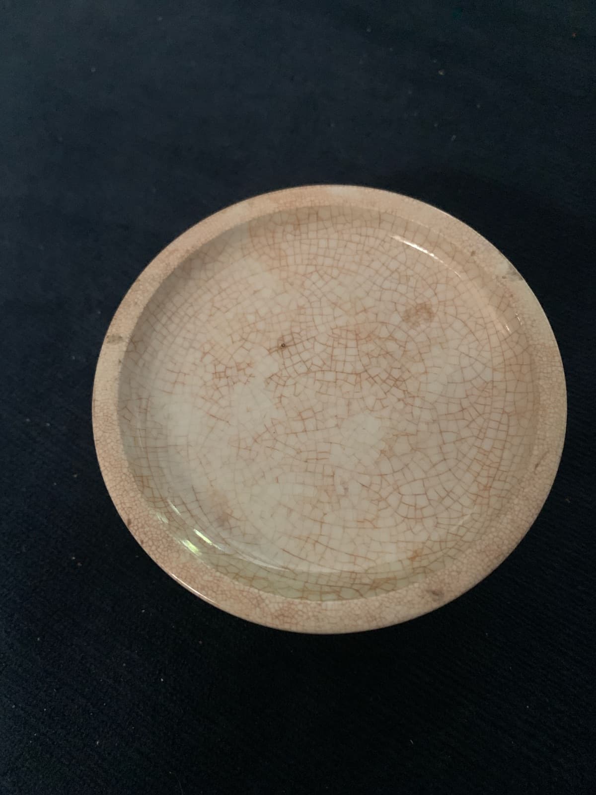Vintage Anchovy Paste Pot - Crosse & Blackwell, Soho Square London