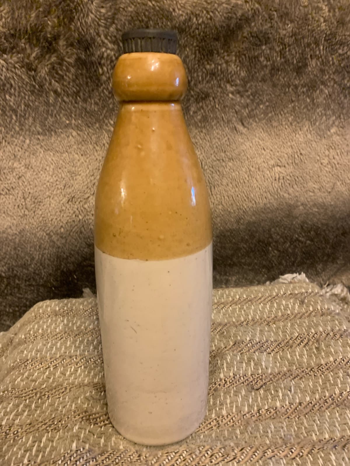 Vintage R. White's Old Style Ginger Beer Bottle
