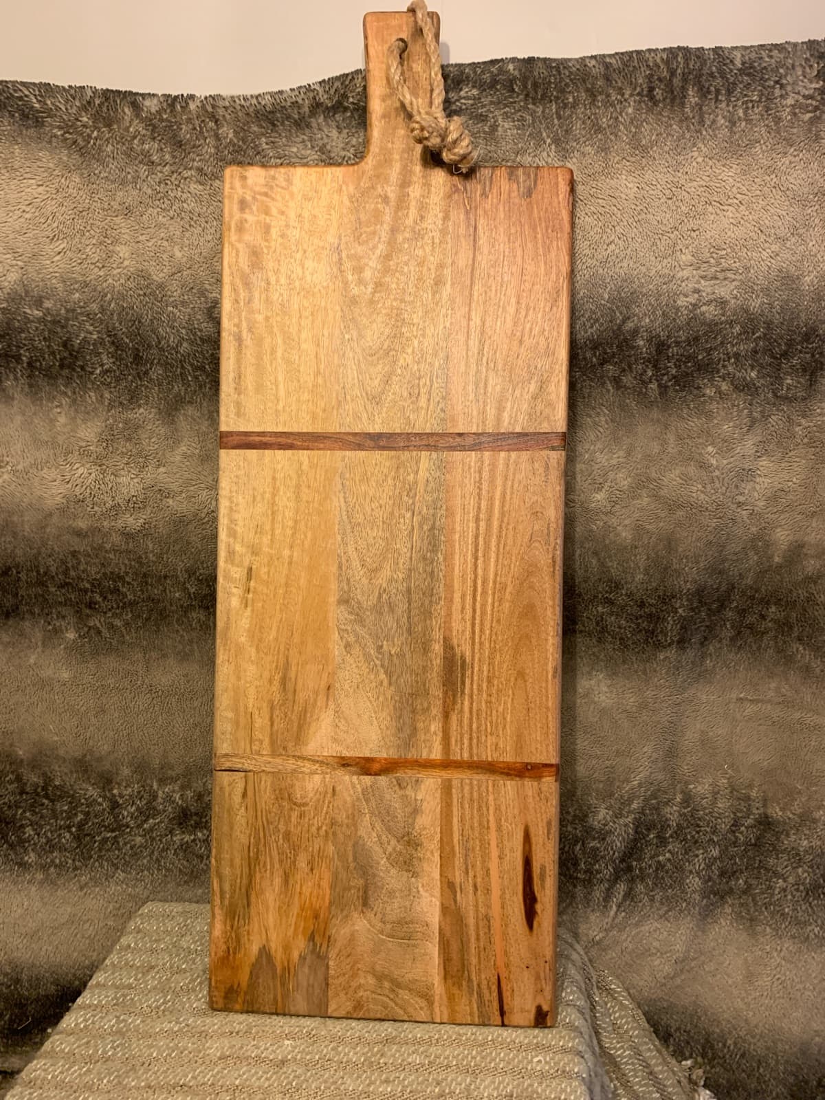 Giant Mango Wood Serving Board with Handle